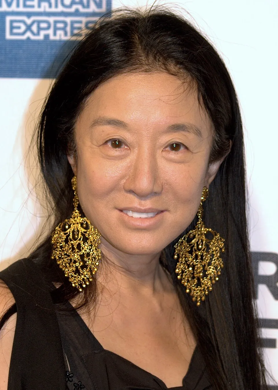 Fashion designer Vera Wang poses during a major industry event celebrating her legendary career